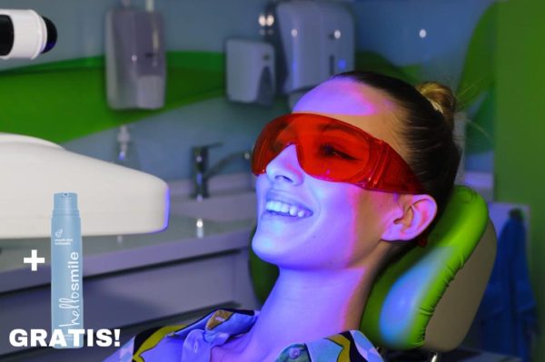 BLEACH smile Package with lamp