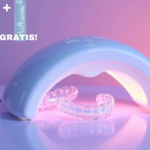 ALIGNER smart BASIC package + teeth whitening with lamp